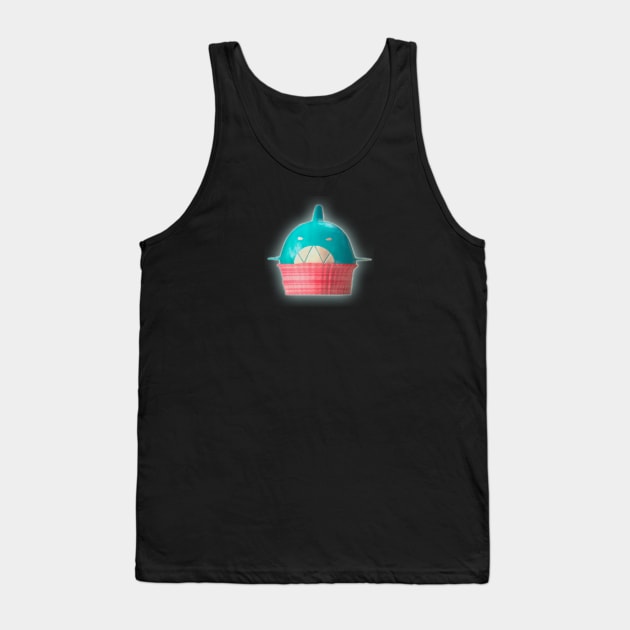 A Chomping Cupcake Tank Top by TheUnseenPeril